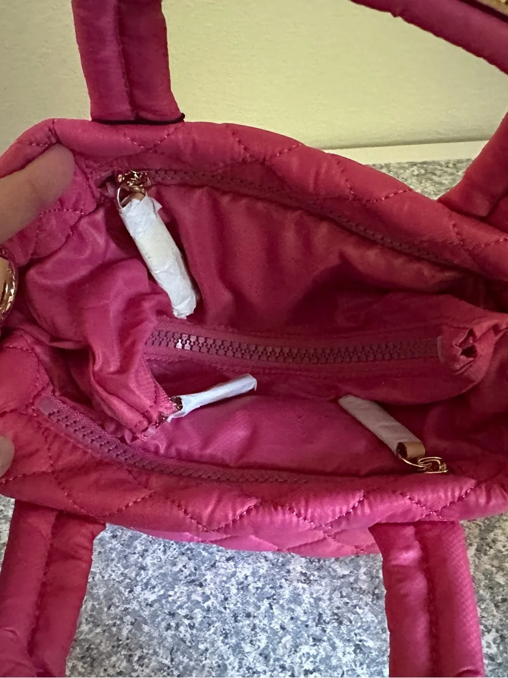 MZ Wallace Micro Metro Tote Deluxe in Zinnia